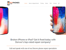Tablet Screenshot of ifixphones.com